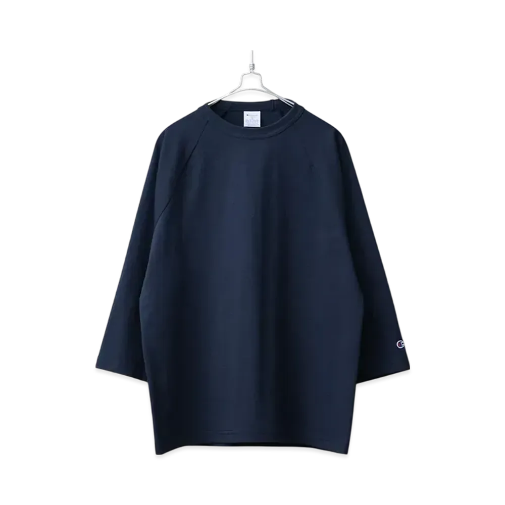 Champion Raglan 3/4 Sleeve T-Shirt "Navy"