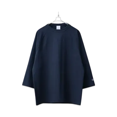 Champion Raglan 3/4 Sleeve T-Shirt "Navy"