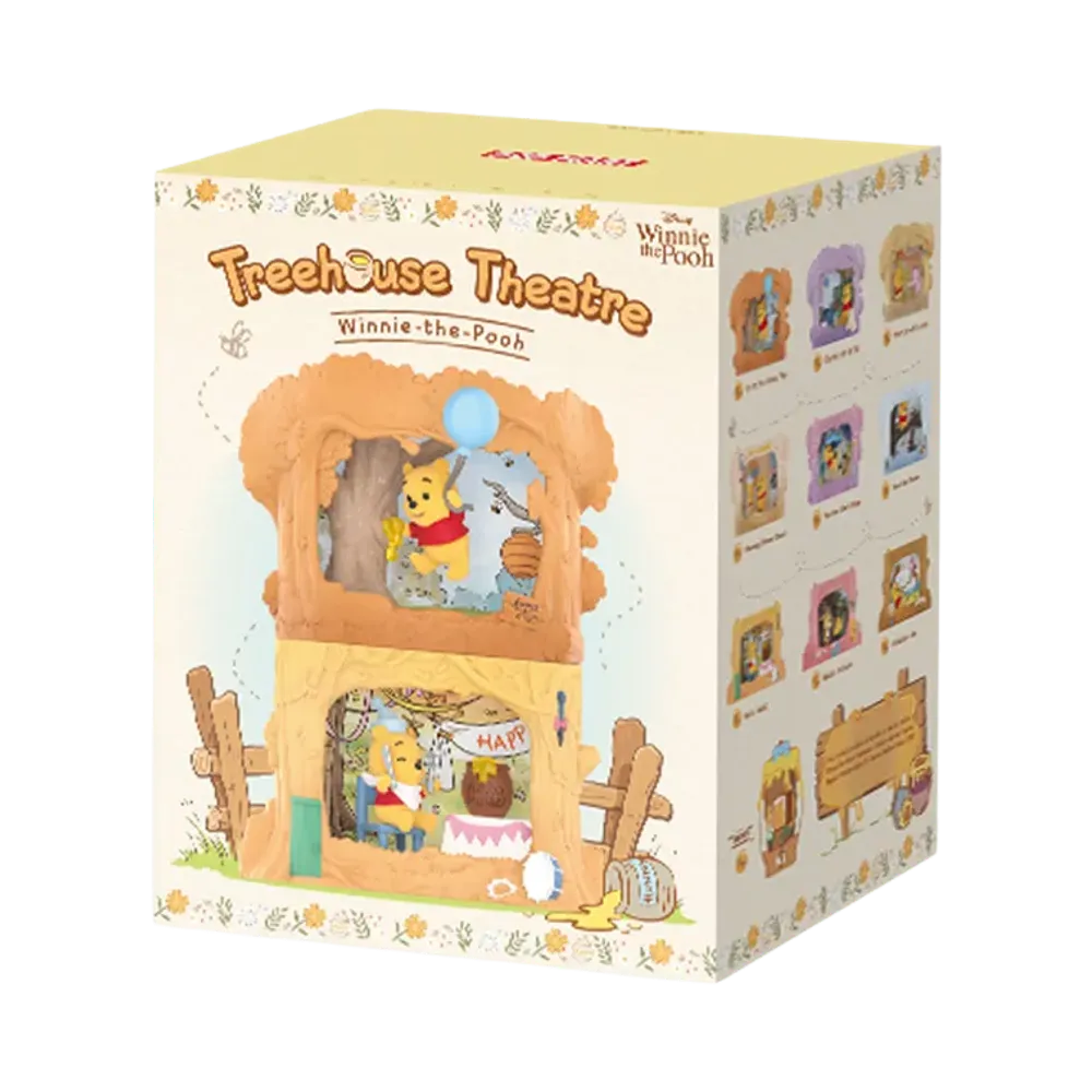 POP MART Winnie-the-Pooh Treehouse Theatre Series Figures [Piece]