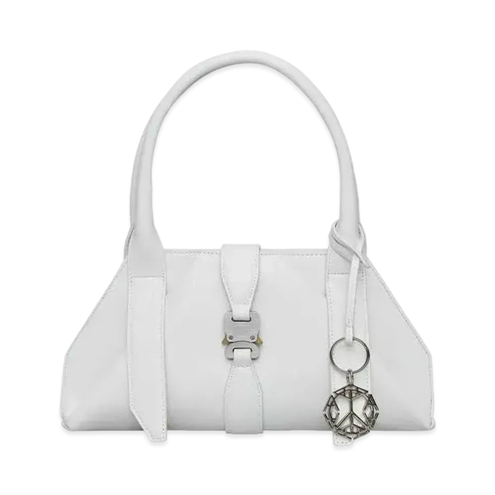1017 ALYX 9SM Alba Bag With Charm "White"