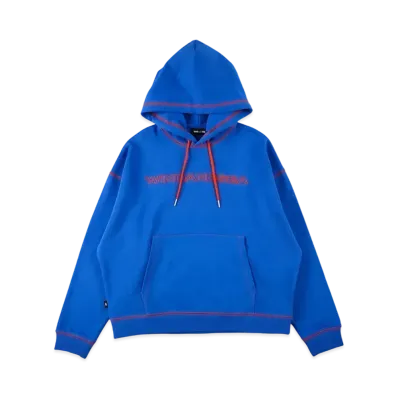 WIND AND SEA Stitch Logo Hoodie "Blue"