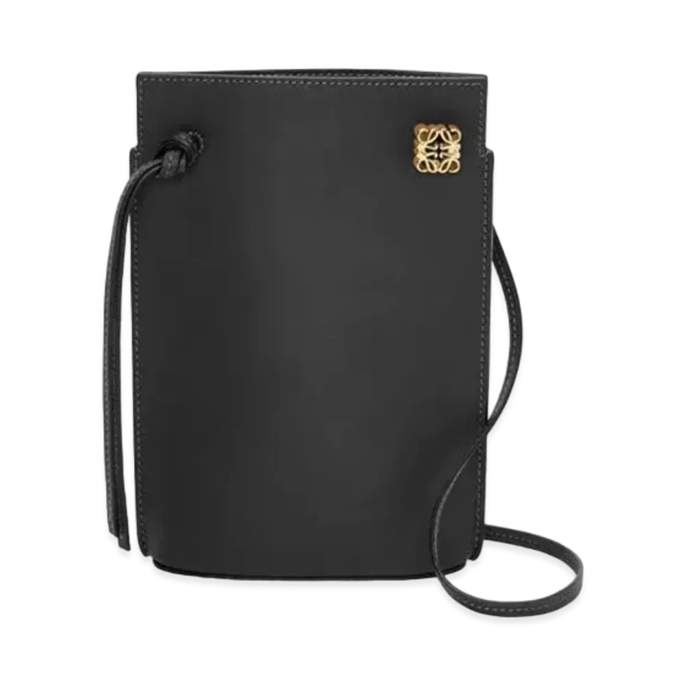 LOEWE Dice Pocket In Classic Calfskin "Black"