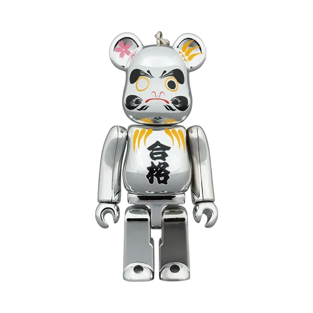 Bearbrick Daruma “GOUKAKU” Silver plated 100%