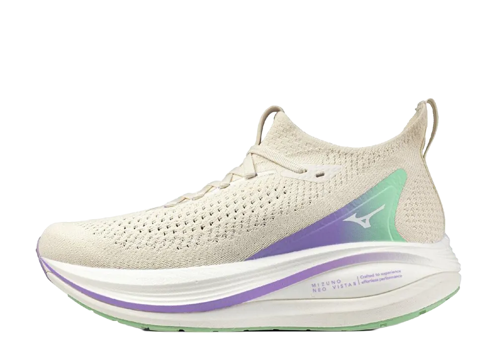 Mizuno Women's Neo Vista 2 "Off White/Purple/Sky Blue"