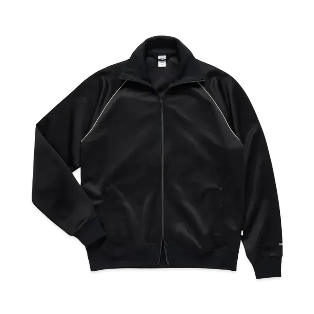 JJJJound Fan Tracksuit Top "Black Tricot"