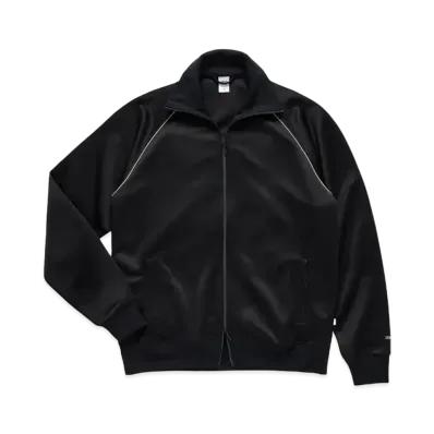 JJJJound Fan Tracksuit Top "Black Tricot"