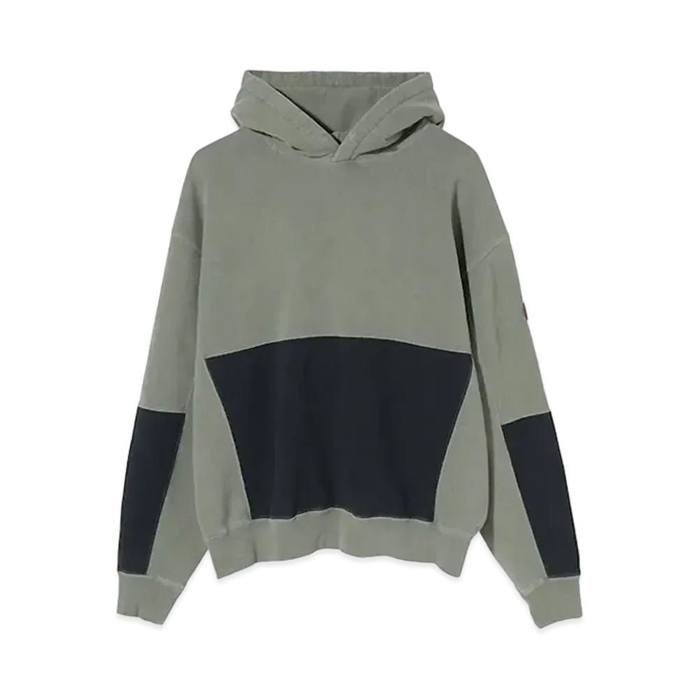 Cav Empt (C.E) OVERDYE ZIGGURAT PATCH HEAVY HOODY "Green"