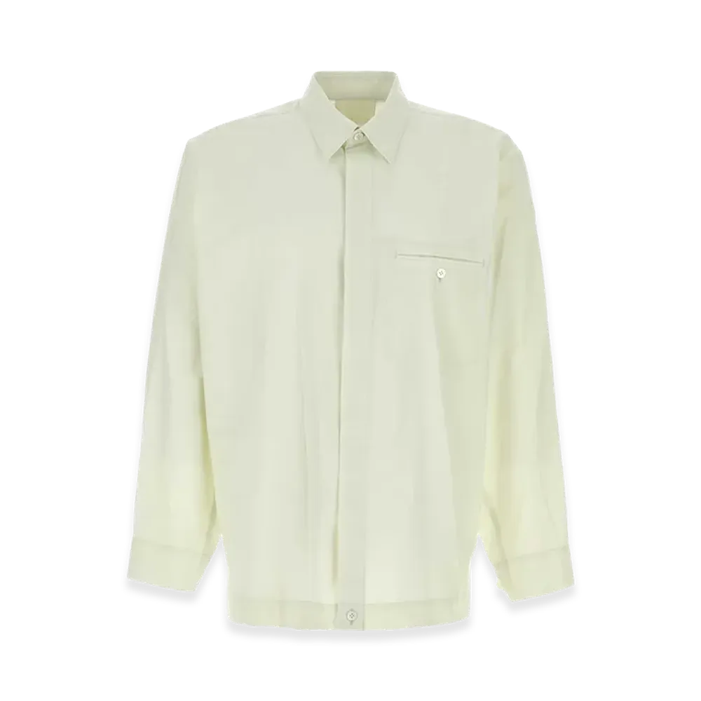 COMME des GARCONS HOMME Cotton Shirt "Light Green"