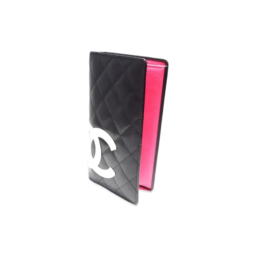 CHANEL Cambon ZIP Long Wallet "Black"