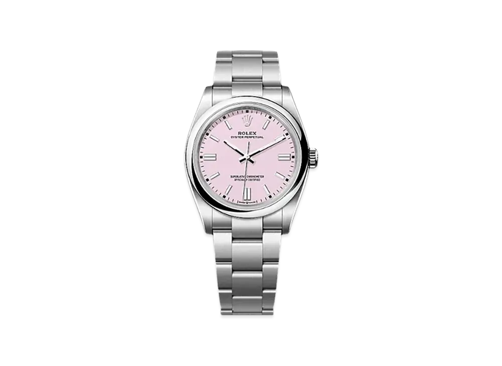 ROLEX Oyster Perpetual 36 Oystersteel "Pink"