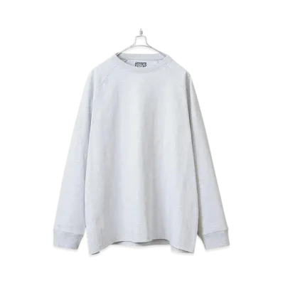 ONEITA Power Tee Super Heavyweight 13oz Long Sleeve T-Shirt "Ash"