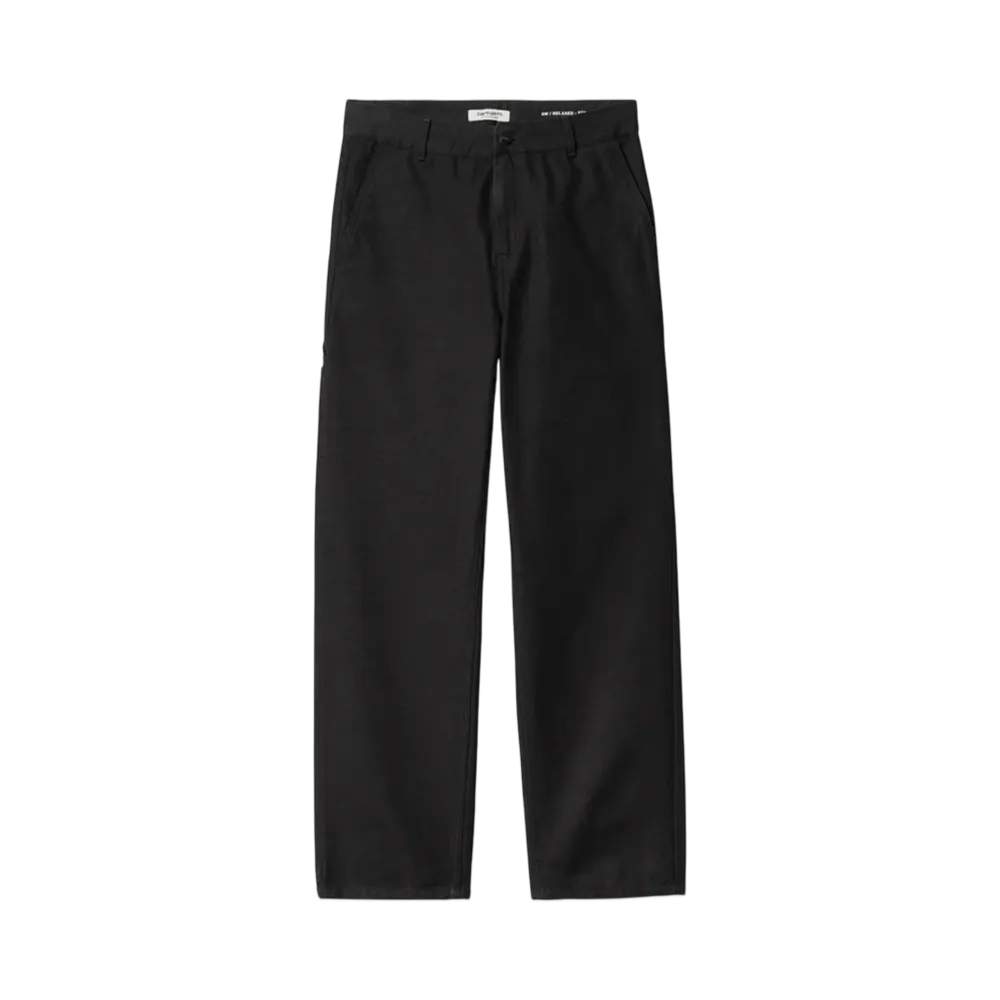 Carhartt WIP W' Pierce Pant Straight "Black(Rinsed)"