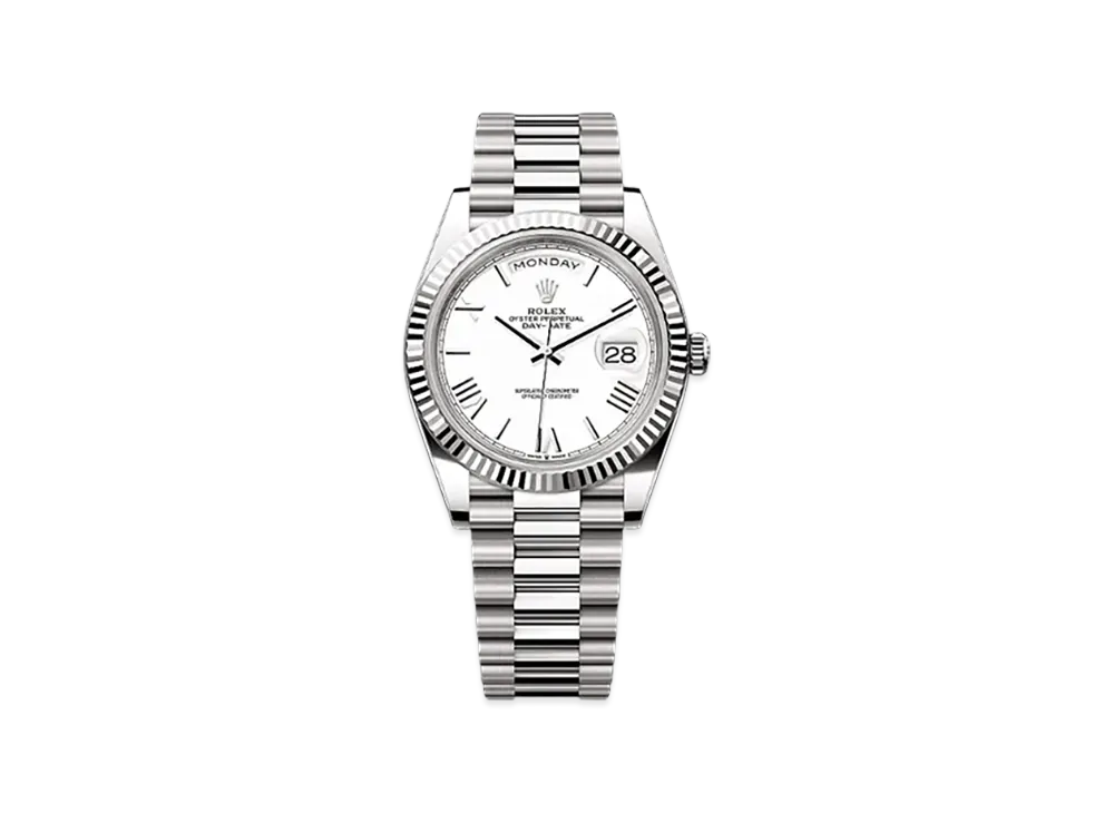 ROLEX Day-Date 40mm White Gold 228239 "White"