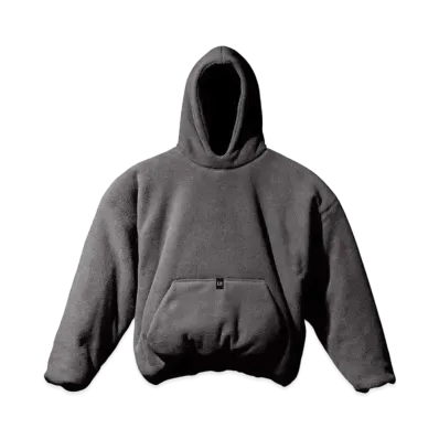 YEEZY GAP Polar Fleece Padded Hoodie "Dark Grey"