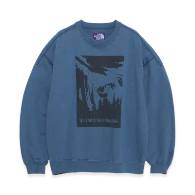 The North Face Purple Label Garment Dyed Field Long Sleeve Crewneck "Blue"
