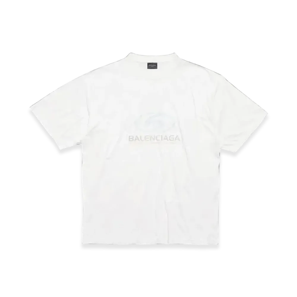 BALENCIAGA Surfer Medium Fit T-Shirt "White"