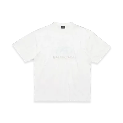 BALENCIAGA Surfer Medium Fit T-Shirt "White"