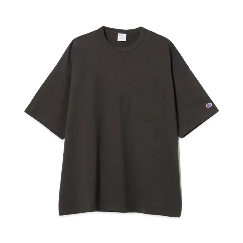 BEAMS x Champion x MIN-NANO Tee "Ink Black"
