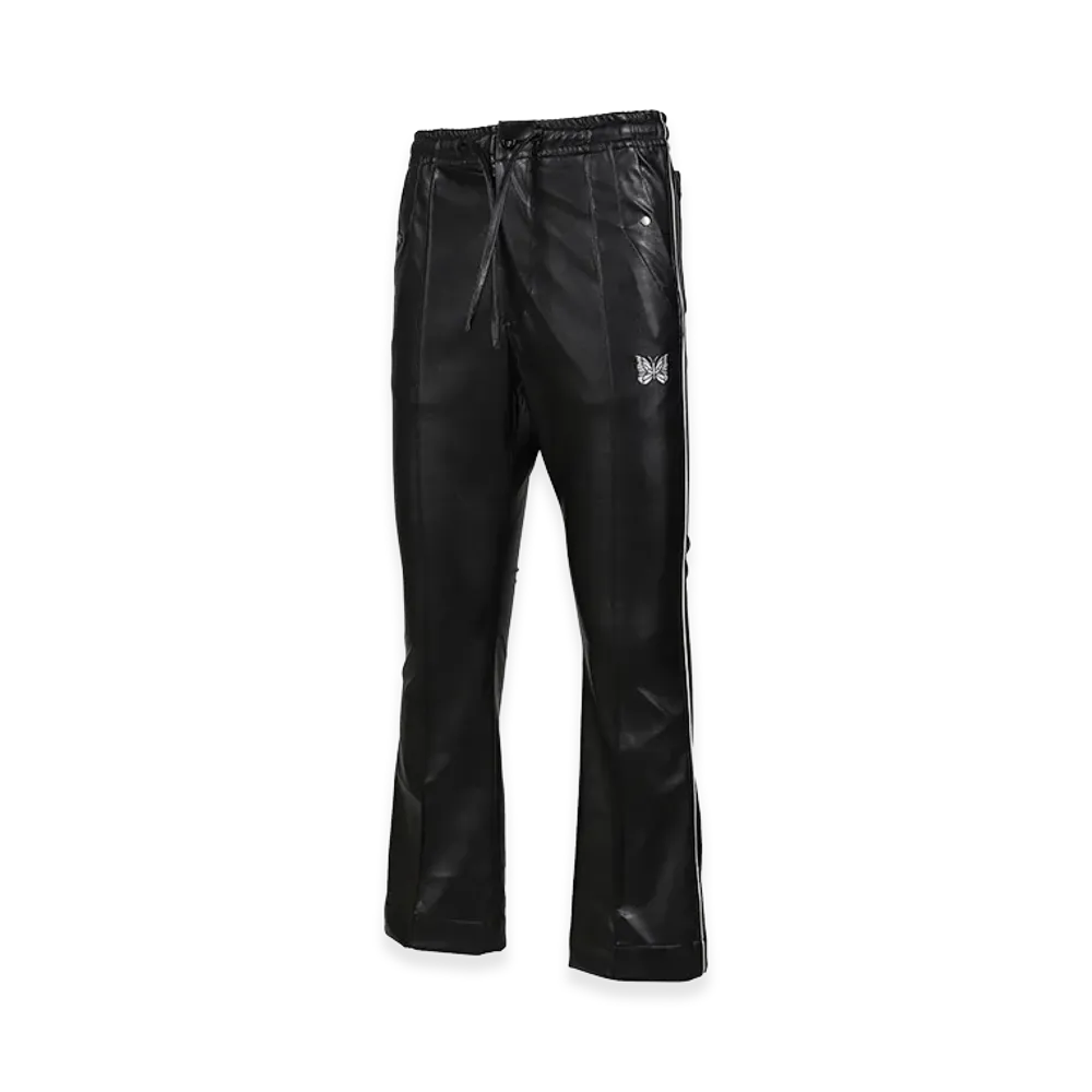 NEEDLES x NUBIAN Piping Cowboy Pant - Synthetic Leather (Exclusive) "Black"