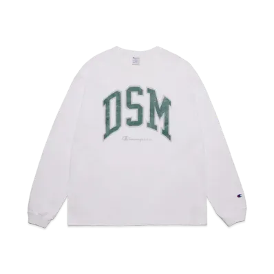 Champion x DSMG Long Sleeve T-Shirt "White"