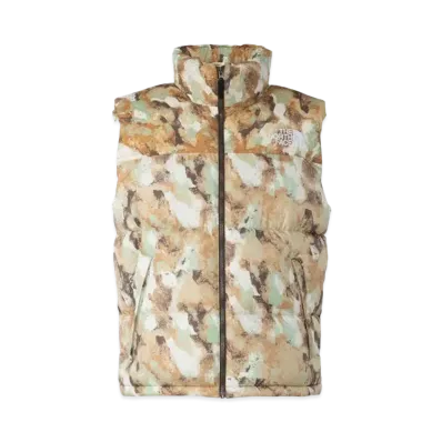 The North Face Novelty Nuptse Vest "Evolve Texture Almond Butter"