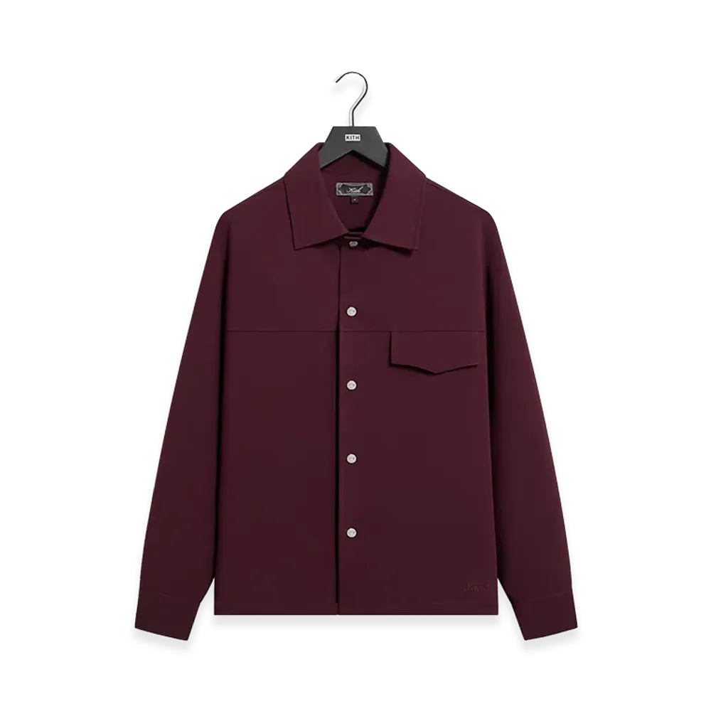Kith Double Weave Montague Shirt "Essence"