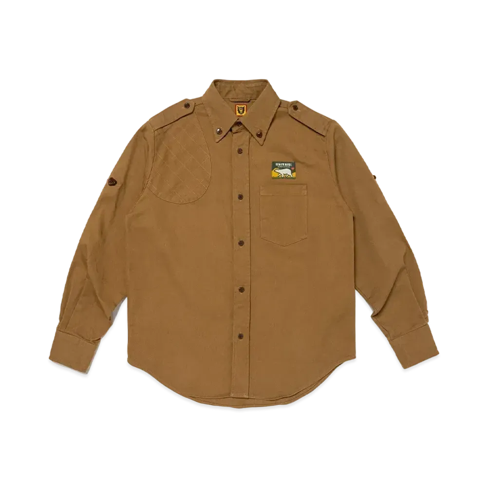 HUMAN MADE Hunting Shirt "Brown"