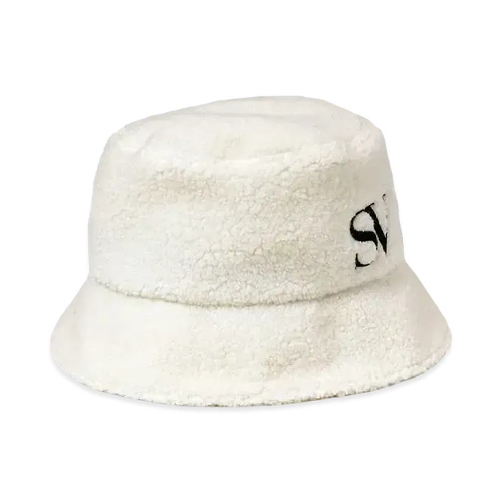 STUDIO SEVEN Boa Bucket Hat "OFF WHITE"