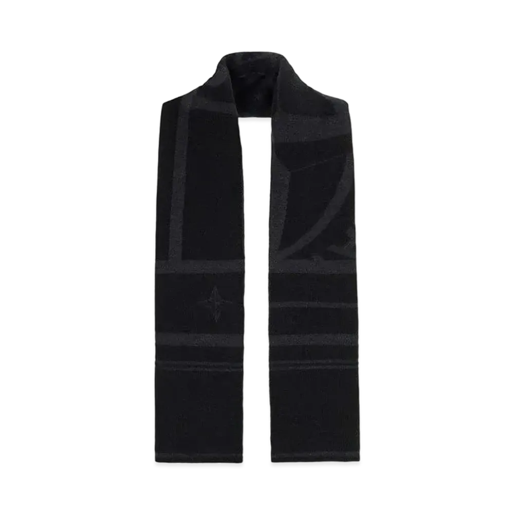Stone Island N16C7 WOOL NYLON MIXED YARNS WITH GRAPHICS "Black"
