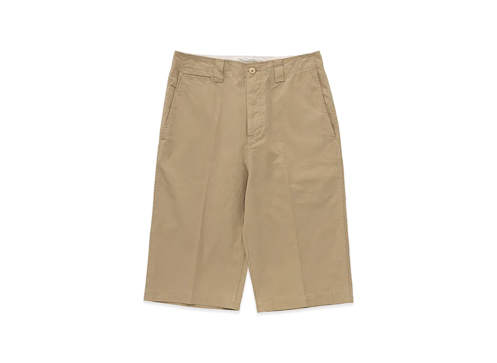 visvim Wide Chino Shorts "Beige"
