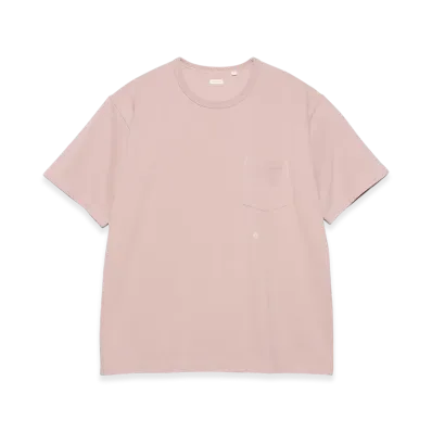 nanamica Coolmax Jersey Pocket Tee "Pink"