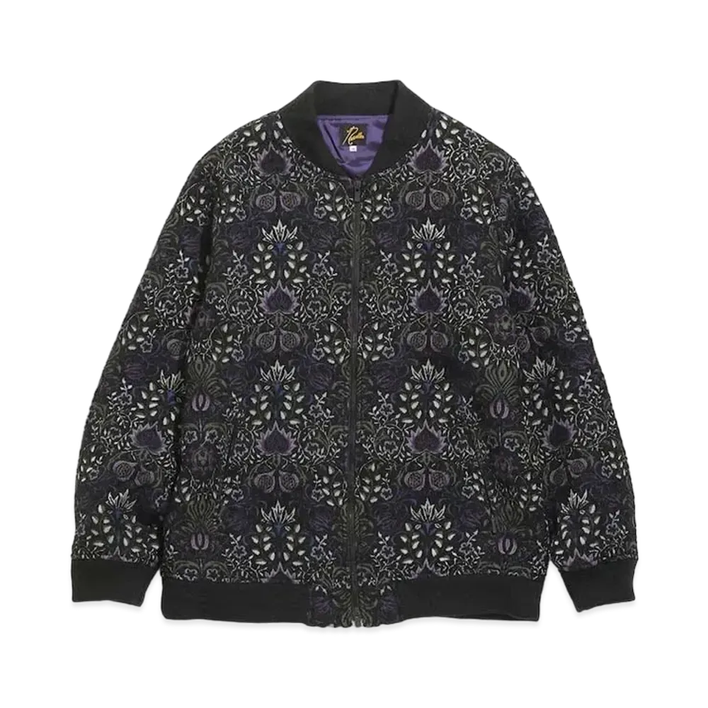 Needles B.B. JACKET - C/W/PE/N GOBELIN JQ. "Black"