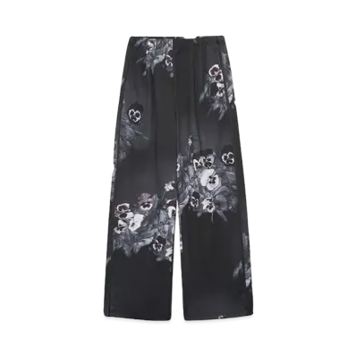 LAD MUSICIAN ESTER JERSEY PANSY TRACK PANTS "GRAY"