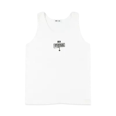 WIND AND SEA Archive Box Tank Top "White"