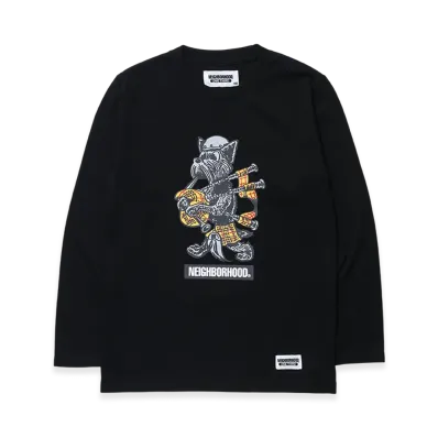 NEIGHBORHOOD One Third Kids OT. Tee LS-10 "Black"