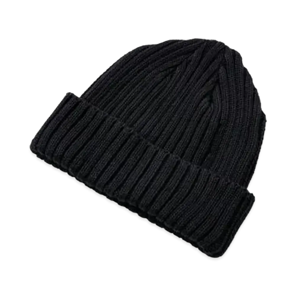 THE REAL McCOY'S COTTON BRONSON KNIT CAP "Black"
