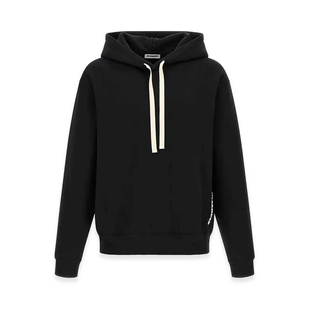 Jil Sander Cotton Sweatshirt "Black"