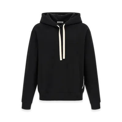 Jil Sander Cotton Sweatshirt "Black"