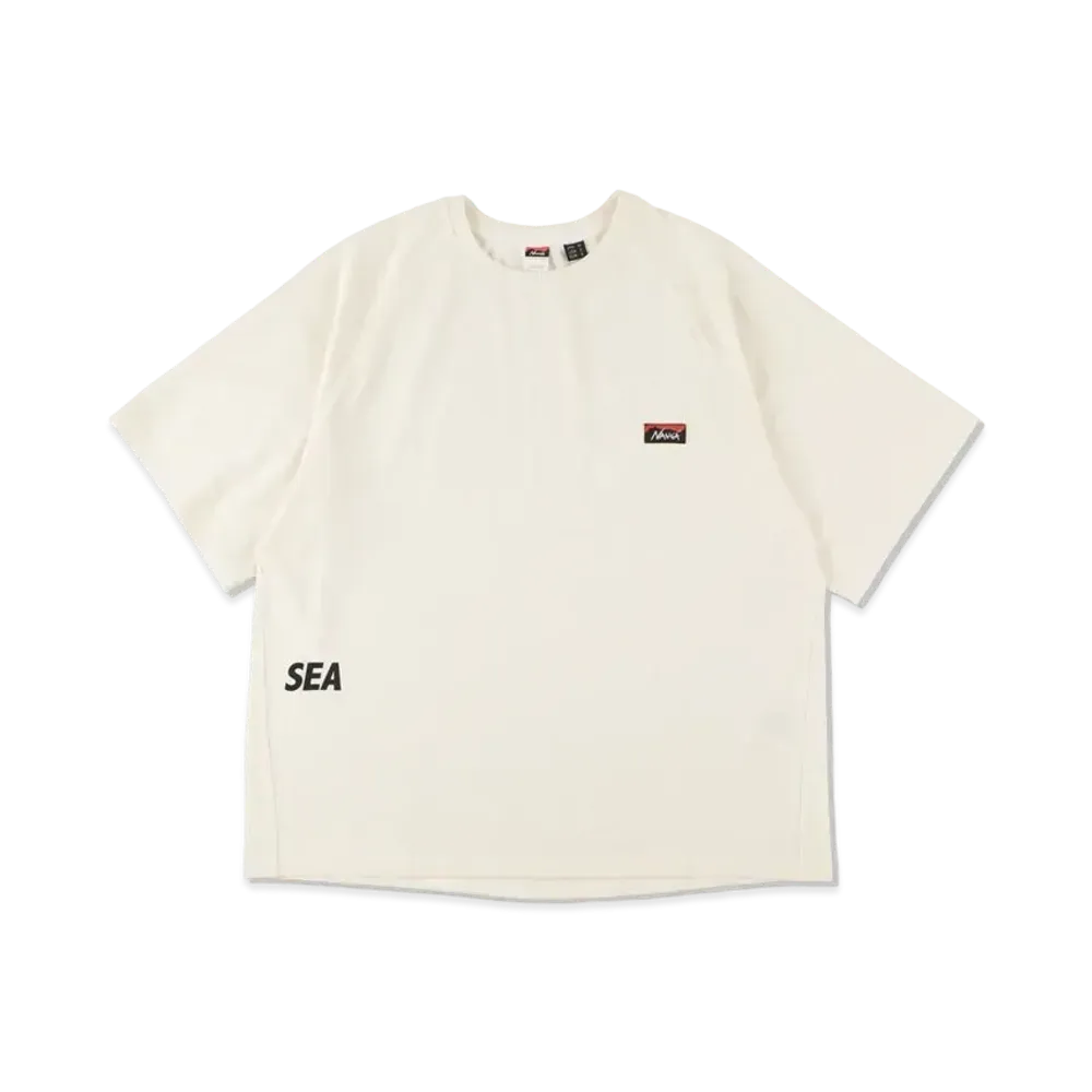 WIND AND SEA x NANGA S/S TEE "White"
