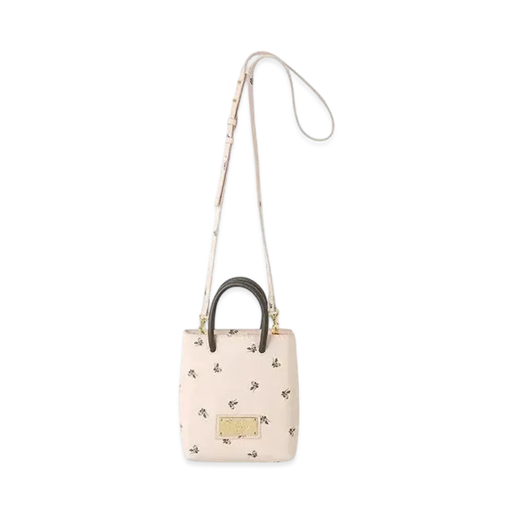 FURFUR x Philly chocolate Small Floral Pattern Mini Tote Bag "Pink"