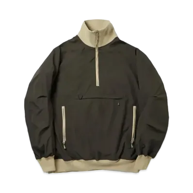 DAIWA PIER39 24SS W's Tech Halfzip Stand Jacket "Dark Olive"