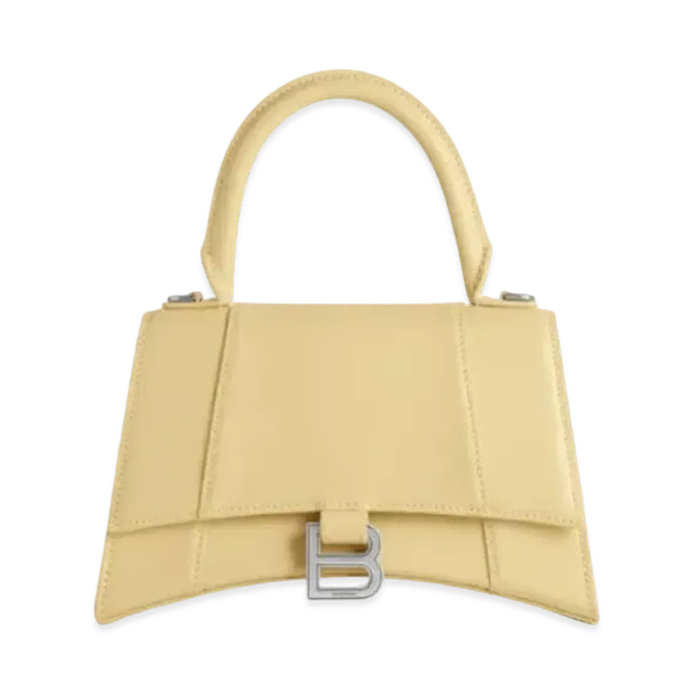 BALENCIAGA Hourglass Small Handbag Box "Light Yellow"