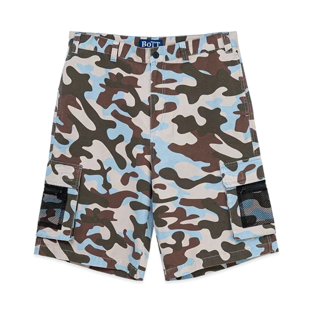 BoTT Mesh Pocket Cargo Short "Camo"