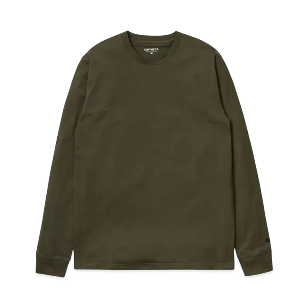 Carhartt WIP Long Sleeve Base T-Shirt "Cypress/Black"