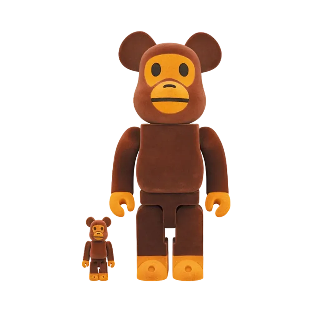 Bearbrick BABY MILO Flocky Ver. 100% & 400%