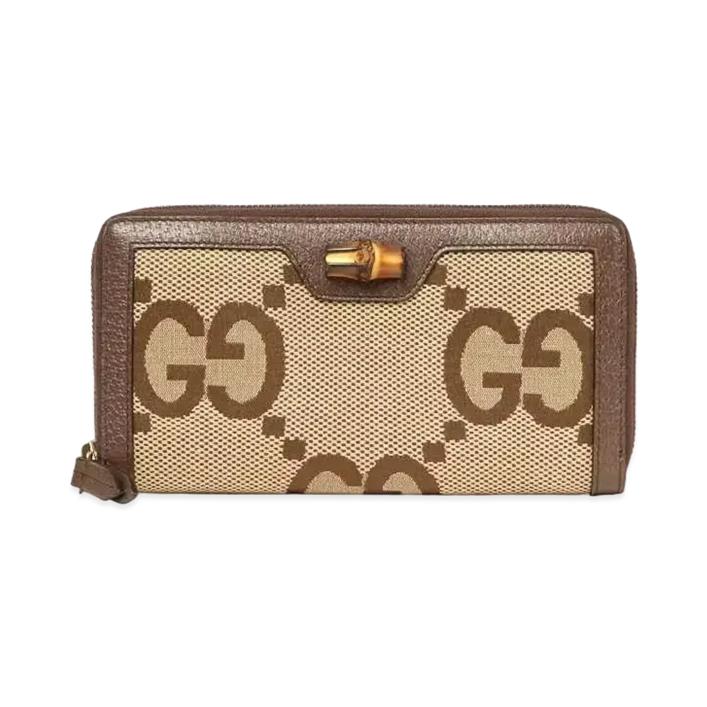 GUCCI Diana Jumbo GG Wallet "Camel"