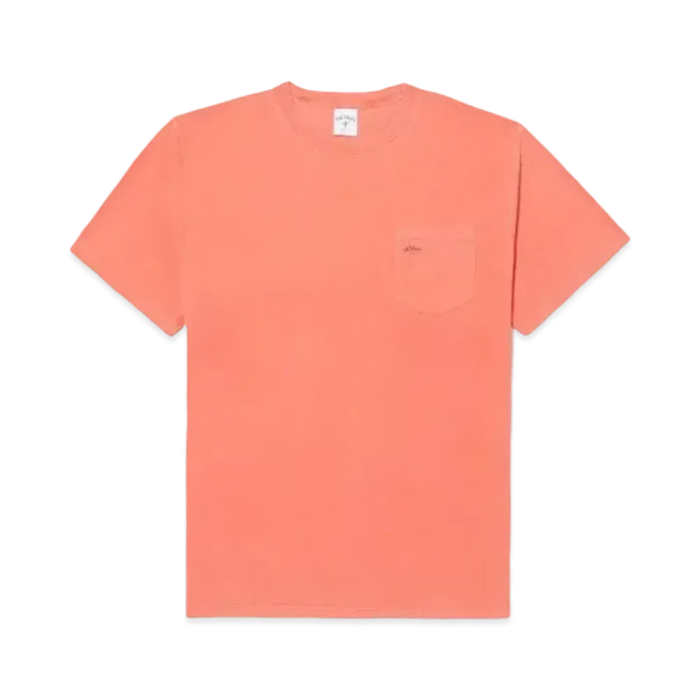 Noah Core Logo Pocket Tee "Flame"
