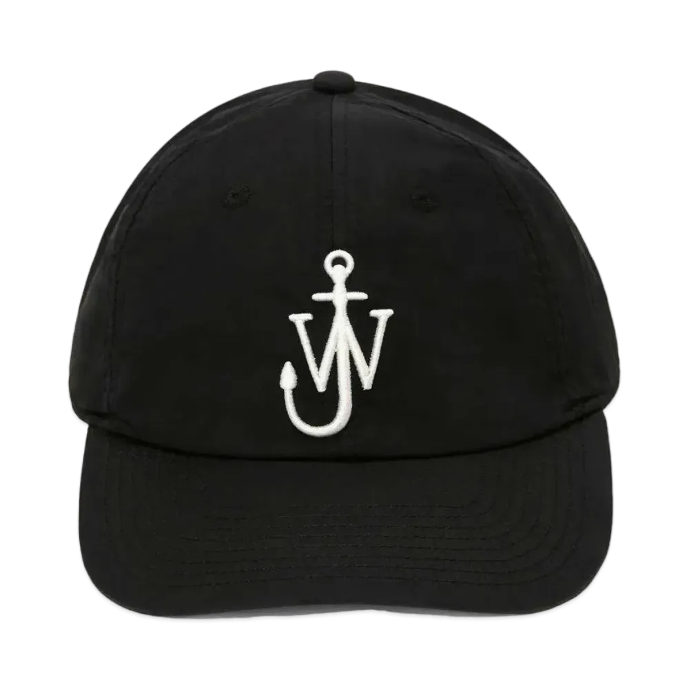 JW ANDERSON Anchor Logo Baseball Cap #4 "Black/White"