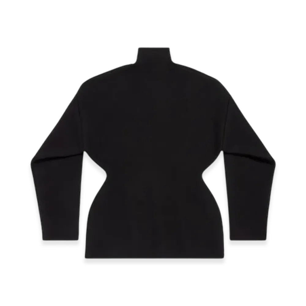 BALENCIAGA Hourglass Turtleneck Sweater "Black"