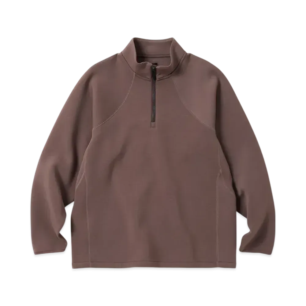Champion Half Zip Sweatshirt 25SS "Mocha"